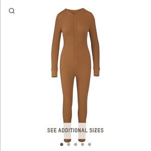 Skims Waffle onesie